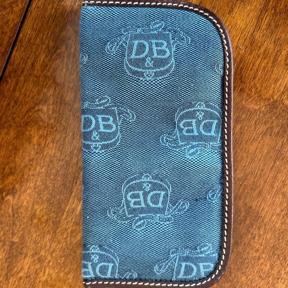 Dooney and Burke Denim & Brown Bag - Picture 15 of 16